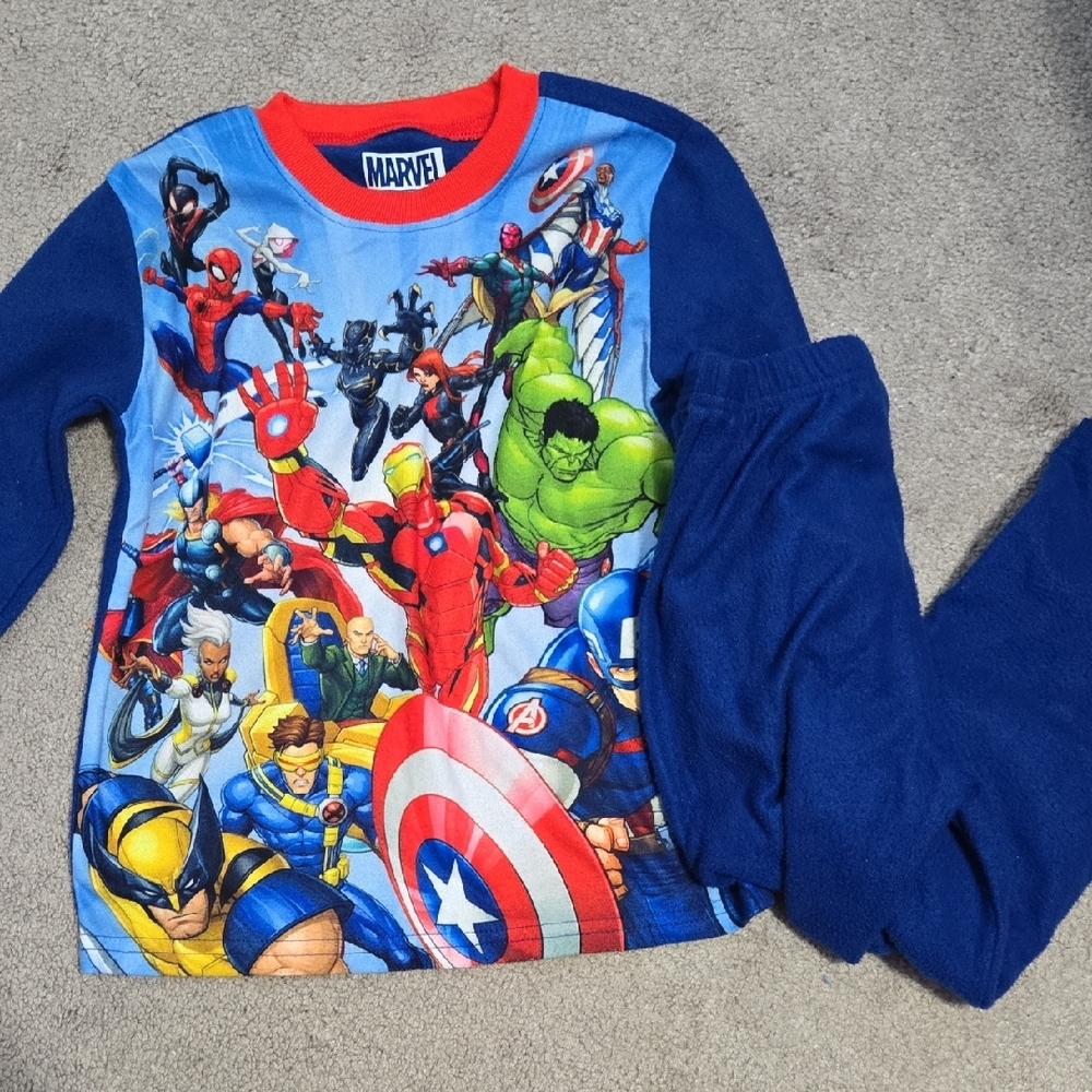 ❤️‎ Marvel Superhero Kids Pajama Set - Blue